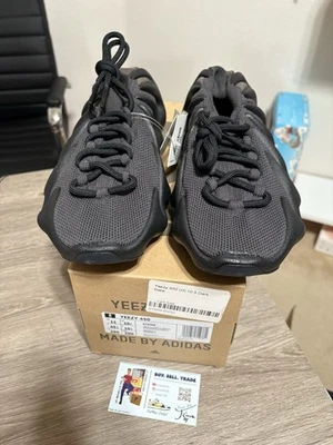 Size 11 - adidas Yeezy 450 Dark Slate Black (SHIPS ASAP!) - Image 1 of 4