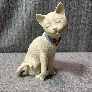 Lenox Sweet Attraction Schmuck Katzenfigur mit Schmetterling und Goldakzenten - Bild 1 von 6
