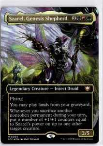 Szarel, Genesis Shepherd (Borderless)  M Commander: Edge of Eternities 4 NM FOIL - Picture 1 of 2
