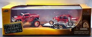 Jada Hummer H3T Concept Pickup Truck Sandrail Showtrailer High Profile Cars Set - Picture 1 of 6