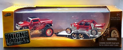 Jada Hummer H3T Concept Пикап Грузовик Sandrail Showtrailer Высокопрофильный Набор Автомобилей - Изображение 1 из 4