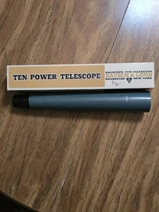 Vintage Bausch & Lomb Twenty Power Telescope 20X Scope - GRN - Cat. No. 61-41-12 - Picture 1 of 1