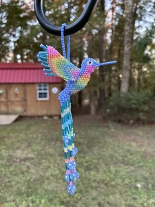 Perlen KOLIBRI Deko Dekoration - Bild 1 von 3