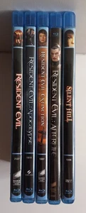 Blu-ray Resident Evil Movie Collection of 4 PLUS Silent Hill Movie - Imagen 1 de 5