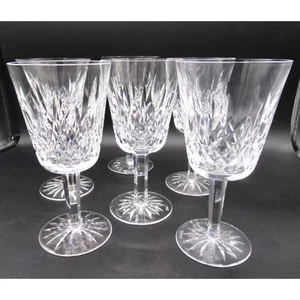 Waterford Lismore 6 7/8" Wasser Weinkelche Top Zustand Vintage Neuwertig - Bild 1 von 5