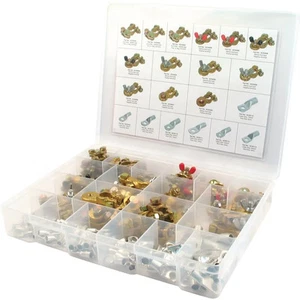 OEX ACX0037 Battery Terminals & Cable Lug 110 Pce Kit Positive & Negative - Picture 1 of 4