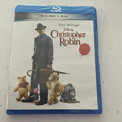 Disney Christopher Robin (Blu-Ray/DVD, 2-Disc, 2018) - New - Still Sealed Foto 1 de 4