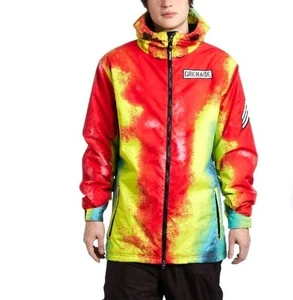 Grenade Logistics Snowboarding Jacket Men's Size XL Thermal Colorful Ski Winter - Picture 1 of 12