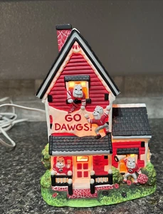 Georgia Bulldogs House Slavic Treasures 2003 limited, edition series, UGA, Light - Picture 1 of 24