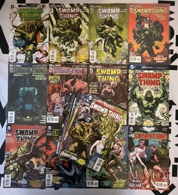 Swamp Thing #0 to 40 + Annuals Complete New 52 DC Comics Lot - Image 1 of 4