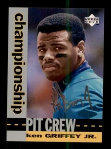 1995 Upper Deck Championship Pit Crew Silver Signature #136 Ken Griffey JR  - Bild 1 von 2
