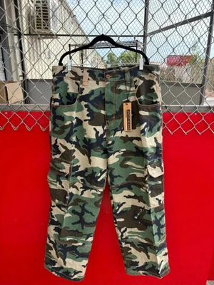 Pantalones cargo JNCO Jeans camuflaje talla 38 32 sustancia subterránea original Foto 1 de 3