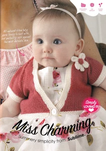 KNITTING PATTERN BABY TODDLER CARDIGAN 0-3yrs SHORT-RAGLAN-SLEEVES DK SKM M8A - Picture 1 of 1