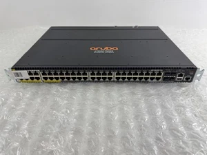 HP Aruba JL323A 2930M 40G 8 PoE+ 1Slot Switch 2x JL086A PSU w/ JL083A Module #ab - Picture 1 of 9