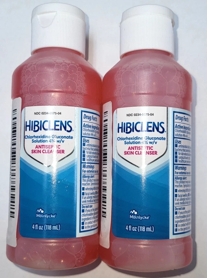 Mölnlycke Hibiclens antiseptischer Hautreiniger, 4 fl oz, (2er Pack) - Bild 1 von 2