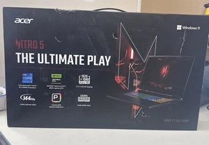 Acer Nitro 17,3" 144Hz Gaming Laptop - Intel Ci5 -16GB RAM RTX4050 GPU VERSIEGELT - Bild 1 von 7