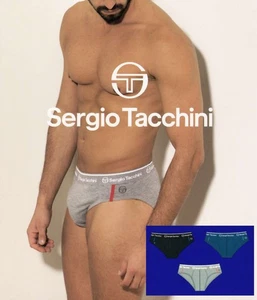 Gruppo 3 slip uomo moda in cotone elasticizzato Sergio Tacchini 7010S2 - Imagen 1 de 1