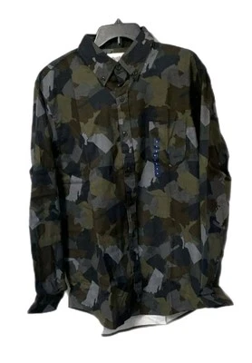 Blake Shelton Lands End Mens Flannel Shirt, Camo, S, M, L, XXL NWT SHIPSFREE - Image 1 of 4