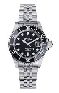 Davosa 161.552.05 Ternos Herrentaucheruhr Automatic schwarz PentaLink-Band Ø4... - Bild 1 von 2