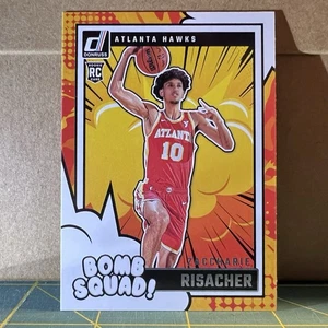 2024-24 Donruss Zaccharie Risacher Bomb Squad RC #11 Atlanta Hawks - Bild 1 von 2