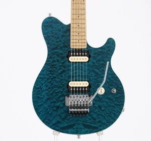 Used Music Man / Axis Blue Quilt 2002 Made In Shinjuku No.RG2946 - Picture 1 of 11