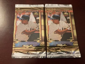 2x 1994 Topps Finest Baseball Series 2 Two Sealed Packs - Picture 1 of 2