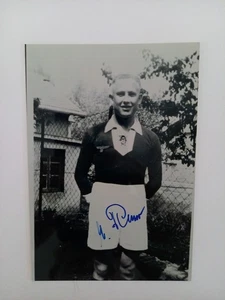 Ernst Plener - calcio DFB - autografo originale - circa 13x9 cm - foto - Foto 1 di 1