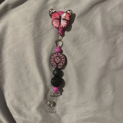 Carrete insignia retráctil con cuentas hecho a medida enfermeras l Foto 1 de 2