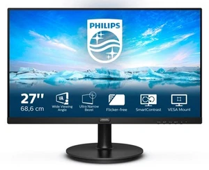Philips LED-Monitor 27 Zoll Full HD 250 CD/m² 4ms HDMI VGA 271V8LA/00V Line - Bild 1 von 1