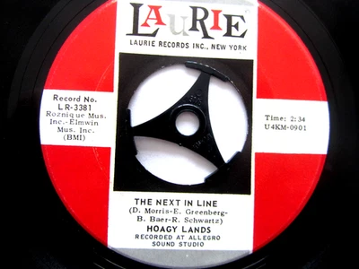 HOAGY LANDS - THE NEXT IN LINE /  PLEASE DON'T TALK ABOUT ME 7" NORTHERN SOUL - Image 1 of 2