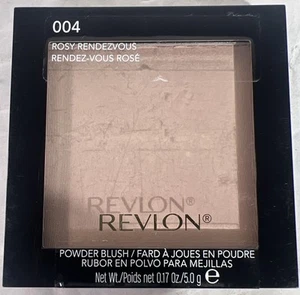Revlon Face Powder Blush Silky Buildable Color 004 Rosy Rendezvous - Picture 1 of 4