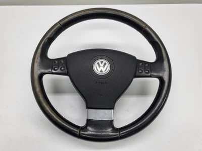 VW EOS 1F   Lenkrad mit Airbag Leder   1K0880201AH  1K0959538C 1Q0419091  (01) - Bild 1 von 4