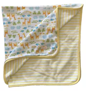 Carter's OS Babydecke gelbe Streifen Frosch I Love Hugs Schildkröte Elefant - Bild 1 von 4