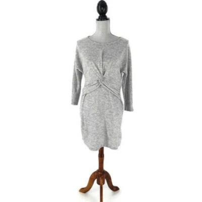 Vestido Everly para mujer M polar ajustado gris jaspeado manga 3/4 nuevo Foto 1 de 4