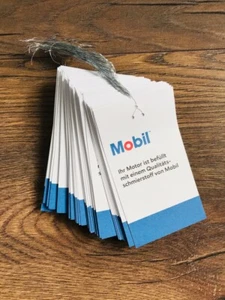 10x Mobil Ölwechselanhänger, Ölwechselzettel, - Picture 1 of 1