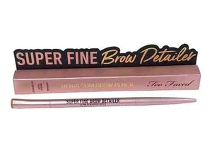 TOO FACED Super Fine Brow Detailer Waterproof Ultra Slim Pencil -TAUPE- 0.8g NIB - Picture 1 of 4