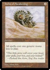 MTG Magic the Gathering Visions Helm of Awakening x4 NM!
