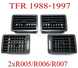 SET AIR VENT GREY VENTILATOR FITS ISUZU TF TFR HOLDEN RODEO PICKUP 1988 - 1996 - Picture 1 of 5