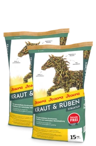 JOSERA Kraut & Rüben Struktur 2x 15kg | getreidefrei | Stärke- & zuckerreduziert - Bild 1 von 1