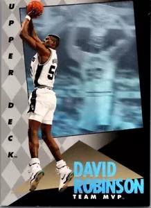1993 Upperdeck Team MVP Holo #24 David Robinson San Antonio Spurs - Picture 1 of 2