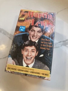 VHS Dean Martin and Jerry Lewis Box Set of Four Sealed Nib - Picture 1 of 6