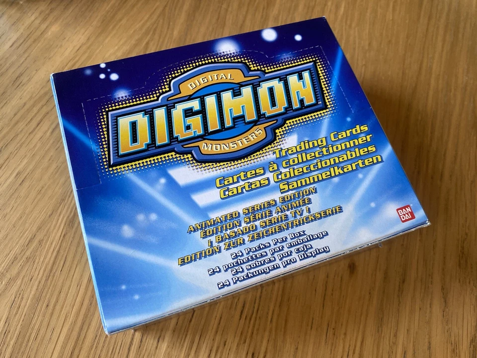 Digimon Cards Animated Series 1 Booster Box With 24 6-Card Sealed Packs English - Image 1 of 4