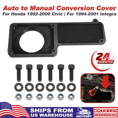 US Auto to Manual Conversion Cover for 1992-2000 Honda Civic 1994-2001 Integra - Image 1 of 4