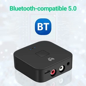 Wireless Audio Receiver Lossless Noise Reduction Aux 2rca Bluetooth-compatible - Afbeelding 1 van 12