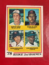 Alan Trammell Lou Whitaker Topps Rc's & more " YOU PICK " Detroit Tigers Rookies