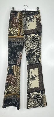 Viviana G. for Petit Pois Women Brown Casual Pants Flare S - Image 1 of 4