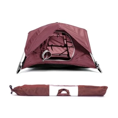1/6 Scale Camping Tent (Maroon) suitable for 12" Action Figures MIS-TTM - Image 1 of 2