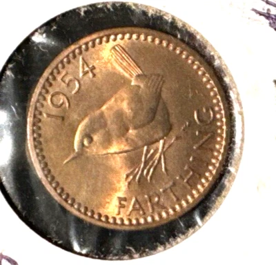Great Britain 1954 Farthing KM 895 BU - Image 1 of 2