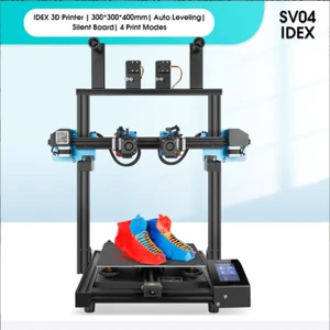 Unrepaired Sovol SV04 IDEX 3D Printer 300x300x400mm Silent Board Dual Extruder - Bild 1 von 6