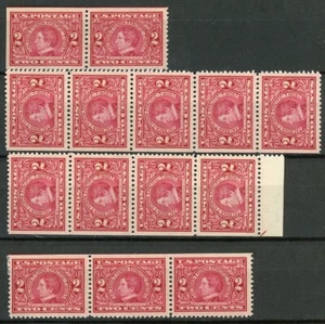 #370 WHOLESALE GROUP OF 14 VF OG NH CV $210 - Picture 1 of 1